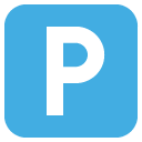 negative squared latin capital letter p
