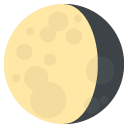 waning gibbous moon symbol