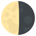 last quarter moon symbol