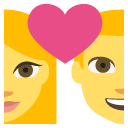 couple with heart