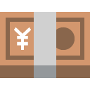 banknote with yen sign