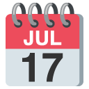 spiral calendar pad
