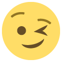 winking face
