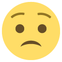 worried face