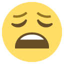 weary face