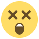 dizzy face