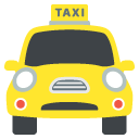 oncoming taxi