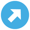 north east arrow