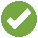 white heavy check mark