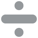 heavy division sign